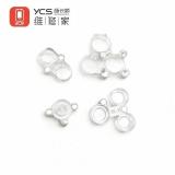 YCS RIPARAZIONE 4 IN 1 COPERTURA DIAMANTATA PER FOTOCAMERA DOMESTICA PER IPHONE 6 / 7 / 8 / X / 11 / 12 / 13 / 14 / 15 / 16 / 17 SERIE