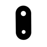 VETRO DI CAMERA PER SAMSUNG GALAXY A07 A075B