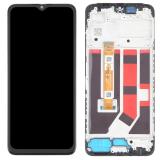 DISPLAY LCD + TOUCHSCREEN DISPLAY COMPLETO + FRAME PER OPPO A38 (CPH2579) / A18 (CPH2591) NERO ORIGINALE