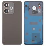 COVER POSTERIORE PER OPPO A5 PRO 4G (CPH2711) / A5 PRO 5G (CPH2695) MARRONE / NERO ORIGINALE