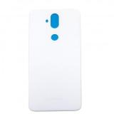 COVER POSTERIORE PER ASUS ZENFONE 5 LITE / ZENFONE 5Q (2018) ZC600KL X017DA S630 SDM630N BIANCO