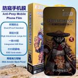 PELLICOLA DI VETRO TEMPERATO ANTI-SPIA ALTO ALLUMINIO PER APPLE IPHONE 13 / IPHONE 13 PRO / IPHONE 14 / IPHONE 16E