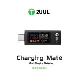 2UUL PW21 TYPE-C MINI TESTER DI RICARICA CON TEST DI CORRENTE BIDIREZIONALE