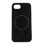 CUSTODIA CELLULARE DI SILICONE LIQUIDO + MAGNETICO PER APPLE IPHONE 16E NERO