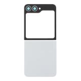 SET 2 PEZZI COVER POSTERIORE PER SAMSUNG GALAXY Z FLIP6 5G F741B BIANCO