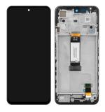 DISPLAY LCD + TOUCHSCREEN DISPLAY COMPLETO + FRAME PER XIAOMI REDMI 12 (23053RN02A 23053RN02Y 23053RN02I) / REDMI 12 5G (23076RN8DY) NERO ORIGINALE