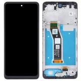 DISPLAY LCD + TOUCHSCREEN DISPLAY COMPLETO + FRAME PER MOTOROLA MOTO G04 (XT2421-2) NERO ORIGINALE