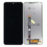 DISPLAY LCD + TOUCHSCREEN DISPLAY COMPLETO SENZA FRAME PER SAMSUNG GALAXY XCOVER 7 G556B NERO ORIGINALE