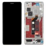 TOUCHSCREEN + DISPLAY OLED DISPLAY COMPLETO + FRAME PER HONOR 200 PRO 5G (ELP-AN00 ELP-NX9) BIANCO ORIGINALE