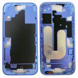 COVER CENTRALE A PER APPLE IPHONE 16 6.1 BLU MATERIALE ORIGINALE