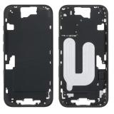 COVER CENTRALE A PER APPLE IPHONE 16 6.1 NERO MATERIALE ORIGINALE