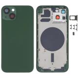 COVER POSTERIORE PER APPLE IPHONE 13 6.1 VERDE MATERIALE ORIGINALE