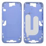 COVER CENTRALE A PER APPLE IPHONE 16 PLUS 6.7 BLU MATERIALE ORIGINALE