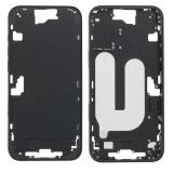 COVER CENTRALE A PER APPLE IPHONE 16 PLUS 6.7 NERO MATERIALE ORIGINALE