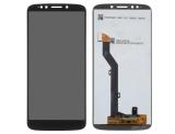DISPLAY LCD + TOUCHSCREEN DISPLAY COMPLETO SENZA FRAME PER MOTOROLA MOTO G6 PLAY XT1922 NERO