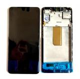 TOUCHSCREEN + DISPLAY LCD DISPLAY COMPLETO + FRAME PER SAMSUNG GALAXY M54 M546B NERO ORIGINALE (SERVICE PACK) (ASSEMBLATO)