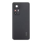 COVER POSTERIORE (200MP CAMERA) PER XIAOMI 12T PRO (22081212UG 22081212G) NERO