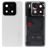 COVER POSTERIORE PER XIAOMI 15 (24129PN74G 24129PN74I 24129PN74C) BIANCO ORIGINALE