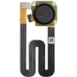 TASTO HOME + IMPRONTE FLEX COMPLETO PER MOTOROLA MOTO E5 PLUS XT1924 NERO
