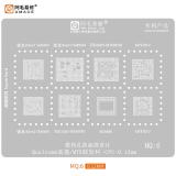 AMAOE STAMPO METALLICO DEGLI IC PER MQ-6 QUALCOMM SNAPDRAGON SM6450 / SM8650 / SM4450 / DIMENSITY 9200-MT6985W / 1050-MT6879V / MT6781V / MT8781V / BGA496