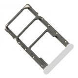 DUAL SIM TRAY PER OPPO A40 (CPH2669) / A40M (CPH2669) BIANCO