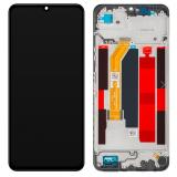 DISPLAY LCD + TOUCHSCREEN DISPLAY COMPLETO + FRAME PER REALME NOTE 70T (RMX5313) NERO ORIGINALE