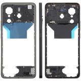 COVER CENTRALE B PER XIAOMI REDMI NOTE 14 4G (24117RN76E) (EUROPE VERSION) NERO ORIGINALE