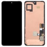 TOUCHSCREEN + DISPLAY OLED DISPLAY COMPLETO + FRAME PER GOOGLE PIXEL 8 (GKWS6 G9BQD GA04851-US GZPFO GPJ41) NERO ORIGINALE