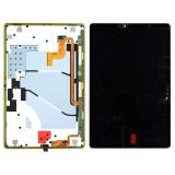 DISPLAY LCD + TOUCHSCREEN DISPLAY COMPLETO SENZA FRAME PER SAMSUNG GALAXY TAB S9+ X810 X816B NERO ORIGINALE