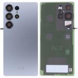 COVER POSTERIORE PER SAMSUNG GALAXY S25 ULTRA S938B TITANIO ARGENTO BLU