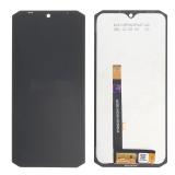 DISPLAY LCD + TOUCHSCREEN DISPLAY COMPLETO SENZA FRAME PER DOOGEE S99 NERO