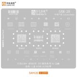 AMAOE STAMPO METALLICO DEGLI IC PER SAM-20 SAMSUNG GALAXY A15 5G A156U A156E