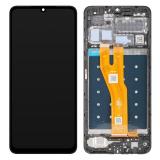 DISPLAY LCD + TOUCHSCREEN DISPLAY COMPLETO + FRAME PER HONOR X5C PLUS (NLA-LX1) NERO ORIGINALE