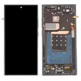 TOUCHSCREEN + DISPLAY AMOLED DISPLAY COMPLETO + FRAME PER SAMSUNG GALAXY S24 ULTRA 5G S928B NERO / BLU / VERDE OEM