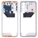 COVER CENTRALE B PER XIAOMI REDMI 10 (21061119AG 21061119DG 21061119AL) / REDMI 10 2022 (21121119SG) / REDMI 10 PRIME (21061119BI) BIANCO (K19B VERSION)
